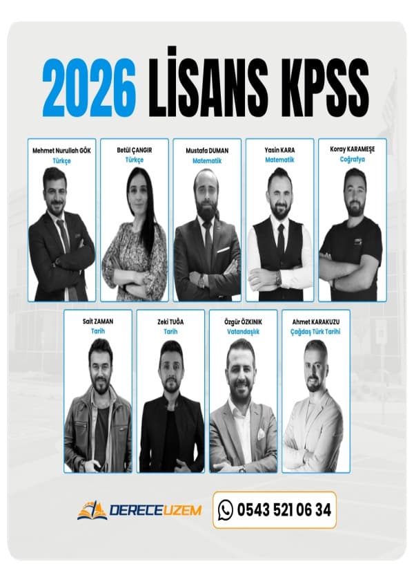 2026 KPSS Lisans