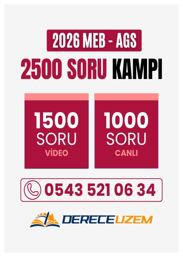 2026 MEB-AGS GENEL TEKRAR KAMPI