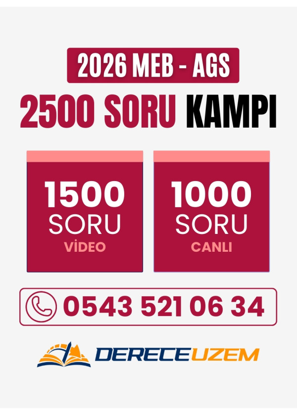 2026 MEB-AGS DEV SORU KAMPI 