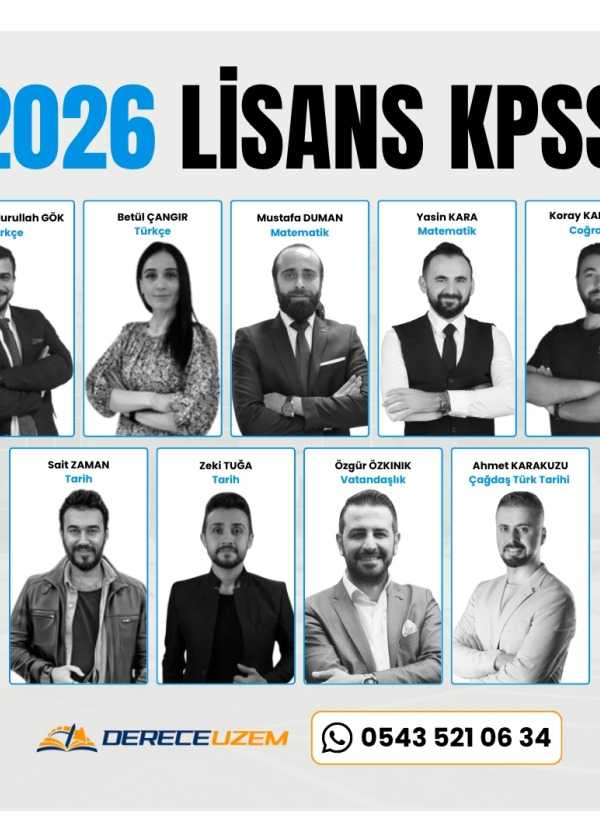 2026 KPSS Lisans
