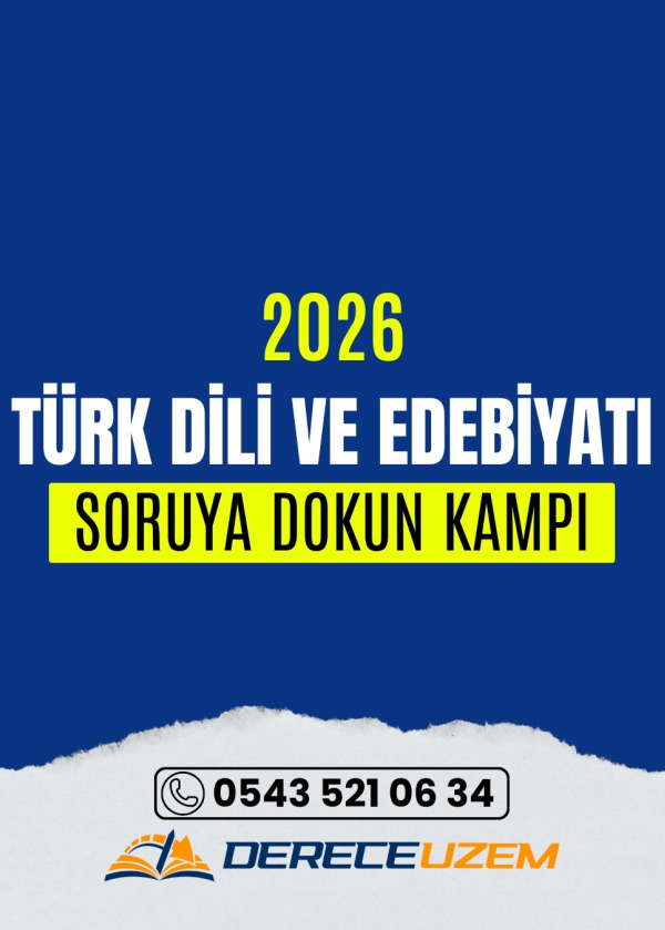 2026 TDE Soruya Dokun Kampı
